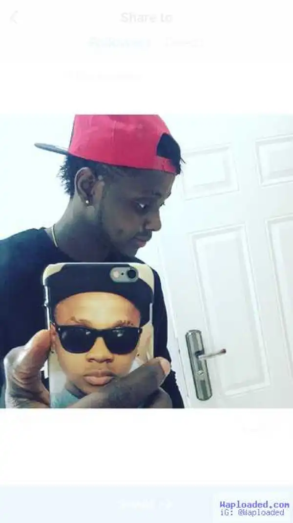 Photo: Singer Kiss Daniel Gets A Customised iPhone Case 
